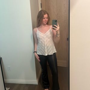 Free people white top!